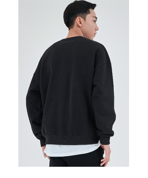 ACOVER(オコボ)の「『ACOVER/オコボ』TUMBLE SWEAT SHIRT/タンブル ロングスリーブ スウェットシャツ(スウェット・レディース・ブラック/イエロー/ネイビー/ブルー/ピンク/アイボリー/グレー/ライトグリーン・M/L)」の14枚目の写真