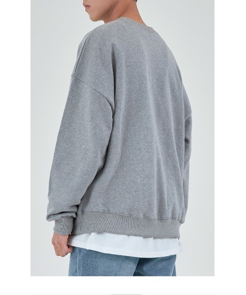 ACOVER(オコボ)の「『ACOVER/オコボ』TUMBLE SWEAT SHIRT/タンブル ロングスリーブ スウェットシャツ(スウェット・レディース・ブラック/イエロー/ネイビー/ブルー/ピンク/アイボリー/グレー/ライトグリーン・M/L)」の17枚目の写真