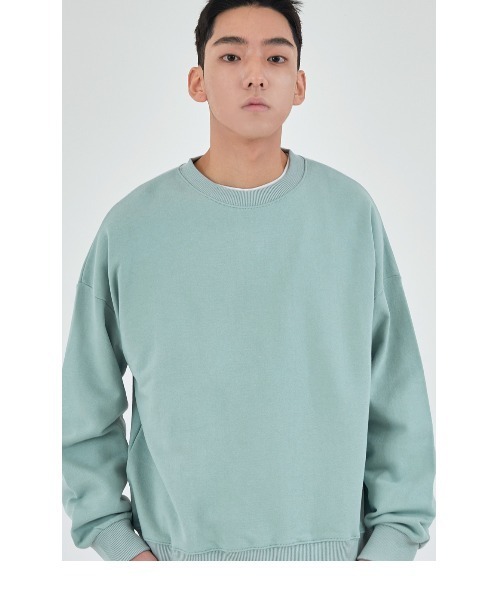 ACOVER(オコボ)の「『ACOVER/オコボ』TUMBLE SWEAT SHIRT/タンブル ロングスリーブ スウェットシャツ(スウェット・レディース・ブラック/イエロー/ネイビー/ブルー/ピンク/アイボリー/グレー/ライトグリーン・M/L)」の19枚目の写真