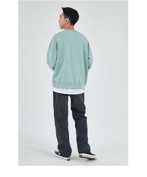 ACOVER(オコボ)の「『ACOVER/オコボ』TUMBLE SWEAT SHIRT/タンブル ロングスリーブ スウェットシャツ(スウェット・レディース・ブラック/イエロー/ネイビー/ブルー/ピンク/アイボリー/グレー/ライトグリーン・M/L)」の20枚目の写真