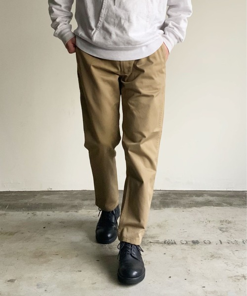 MONT KEMMEL(モンケメル)の「ST:MONT KEMEL PANTALON WORK PANTS/モンケメル ワークパンツ(チノパンツ・レディース・ベージュ/ブルー/ネイビー/ブラック・38/40/42/36)」の6枚目の写真