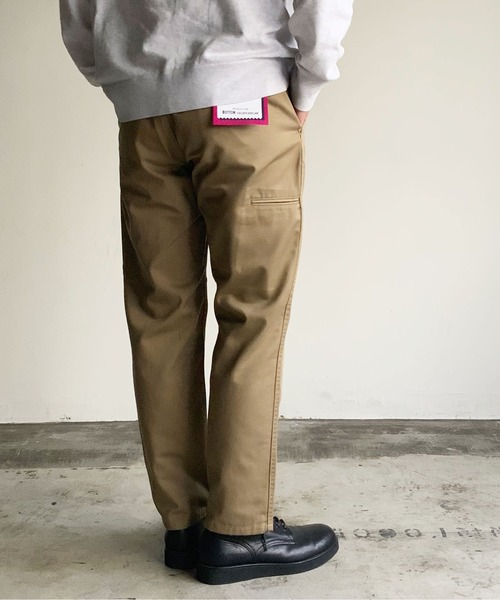 MONT KEMMEL(モンケメル)の「ST:MONT KEMEL PANTALON WORK PANTS/モンケメル ワークパンツ(チノパンツ・レディース・ベージュ/ブルー/ネイビー/ブラック・38/40/42/36)」の7枚目の写真