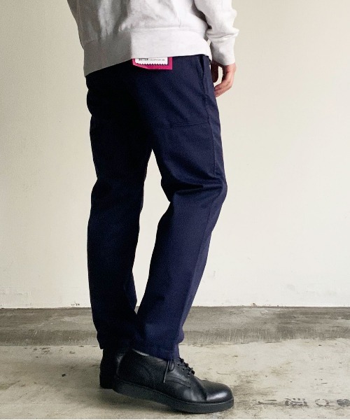 MONT KEMMEL(モンケメル)の「ST:MONT KEMEL PANTALON WORK PANTS/モンケメル ワークパンツ(チノパンツ・レディース・ベージュ/ブルー/ネイビー/ブラック・38/40/42/36)」の10枚目の写真
