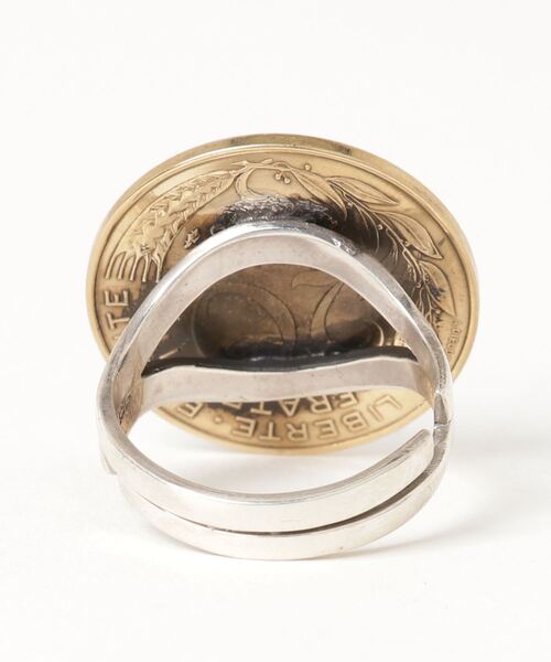 TONE SELECT GOODS（トーンセレクトグッズ）の「【925 SILVER ACC】20サンチームコインリングSV925(OG)（リング・レディース・シルバー・FREE）」の2枚目の写真