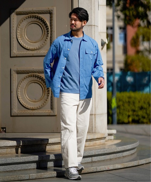 blurhms(ブラームス) Chambray Military Shirt Chambray Military Shirt – sign | サイン