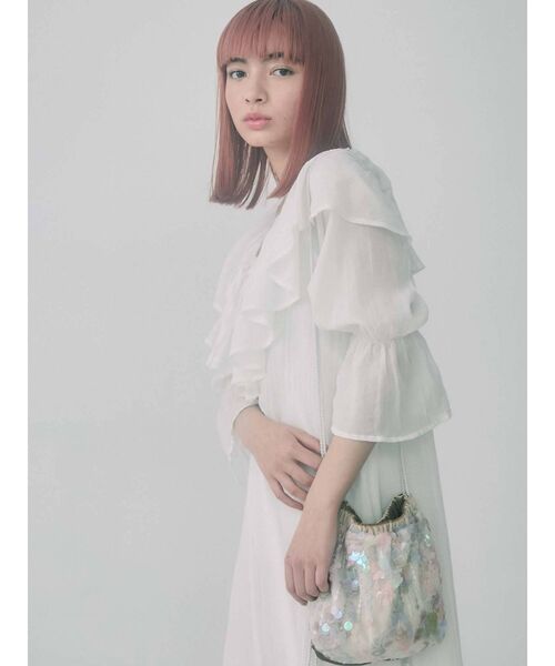 merry jenny（メリージェニー）の「Utopiaスパンコールポシェット（ショルダーバッグ・レディース・ピンク/ミント・FREE）」の14枚目の写真