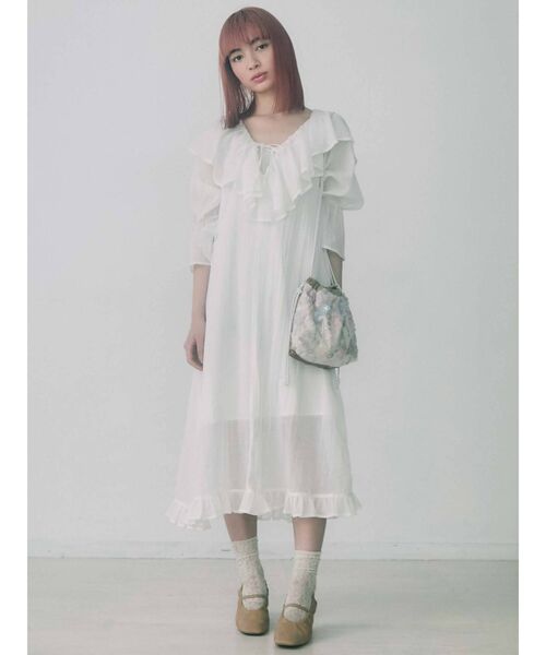 merry jenny（メリージェニー）の「Utopiaスパンコールポシェット（ショルダーバッグ・レディース・ピンク/ミント・FREE）」の10枚目の写真