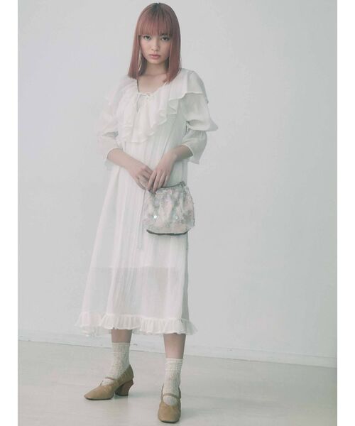 merry jenny（メリージェニー）の「Utopiaスパンコールポシェット（ショルダーバッグ・レディース・ピンク/ミント・FREE）」の18枚目の写真