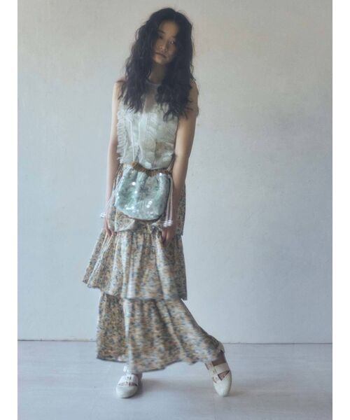 merry jenny（メリージェニー）の「Utopiaスパンコールポシェット（ショルダーバッグ・レディース・ピンク/ミント・FREE）」の12枚目の写真