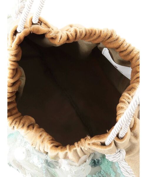 merry jenny（メリージェニー）の「Utopiaスパンコールポシェット（ショルダーバッグ・レディース・ピンク/ミント・FREE）」の11枚目の写真