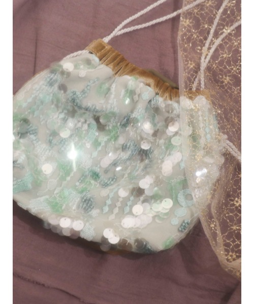 merry jenny（メリージェニー）の「Utopiaスパンコールポシェット（ショルダーバッグ・レディース・ピンク/ミント・FREE）」の21枚目の写真