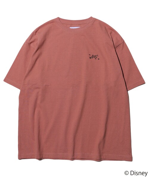 FREAK'S STORE（フリークスストア）の「WEB限定 【101 Dalmatians】FREAK'S STORE 別注 バックプリントクルーネックTシャツ/ビッグシルエット/アニメプリント（Tシャツ/カットソー・メンズ・ホワイト/ブラック/サックスブルー/ピンク・SMALL/MEDIUM/LARGE）」の14枚目の写真