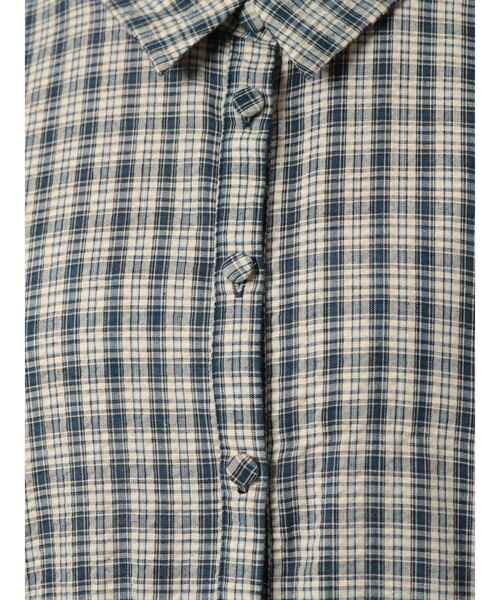 merry jenny（メリージェニー）の「スリーブリボンアシメチェックワンピース（ワンピース・レディース・ピンク/ブルー/ネイビー・FREE）」の22枚目の写真