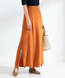 Ray BEAMS | Ray BEAMS / シャーリング レイヤー スカート(スカート)