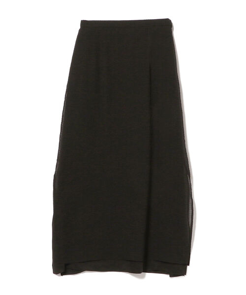 Ray BEAMS（レイビームス）の「Ray BEAMS / シャーリング レイヤー スカート（スカート・レディース・ブラック/オレンジ・1/0）」の17枚目の写真