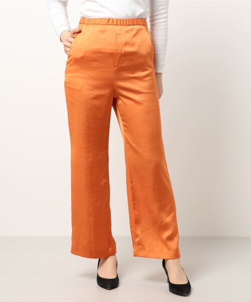 ADAM ET ROPE'(アダムエロペ)の「【SETアイテム】レース付サテンパンツ(その他パンツ・レディース・オレンジ/イエロー系その他・FREE)」の3枚目の写真