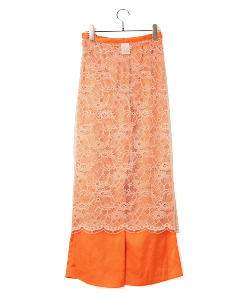 ADAM ET ROPE'(アダムエロペ)の「【SETアイテム】レース付サテンパンツ(その他パンツ・レディース・オレンジ/イエロー系その他・FREE)」の10枚目の写真