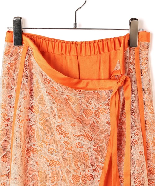 ADAM ET ROPE'(アダムエロペ)の「【SETアイテム】レース付サテンパンツ(その他パンツ・レディース・オレンジ/イエロー系その他・FREE)」の11枚目の写真