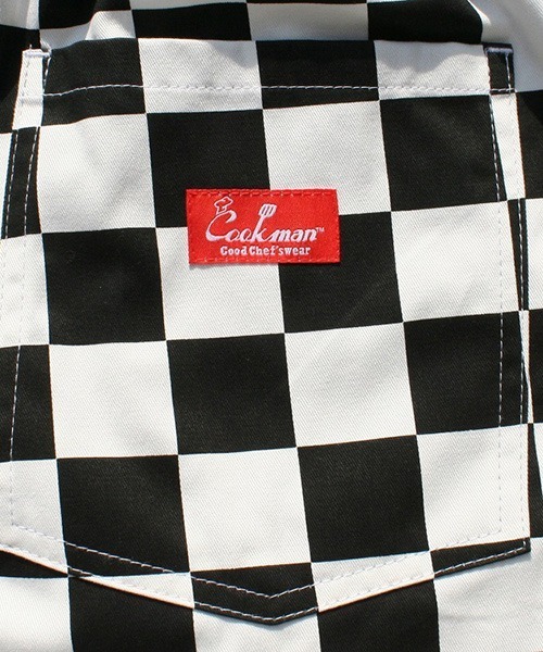 COOKMAN(クックマン)の「Cookman クックマン シェフショートパンツ ハーフパンツ イージーパンツ チェッカー(その他パンツ・メンズ・ブラック・SMALL/MEDIUM/LARGE/X-LARGE)」の7枚目の写真