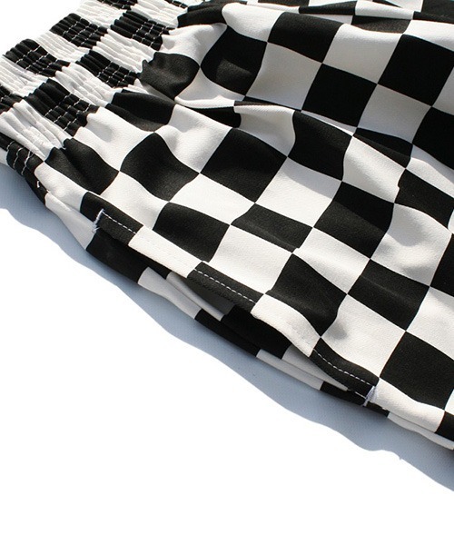 COOKMAN(クックマン)の「Cookman クックマン シェフショートパンツ ハーフパンツ イージーパンツ チェッカー(その他パンツ・メンズ・ブラック・SMALL/MEDIUM/LARGE/X-LARGE)」の6枚目の写真