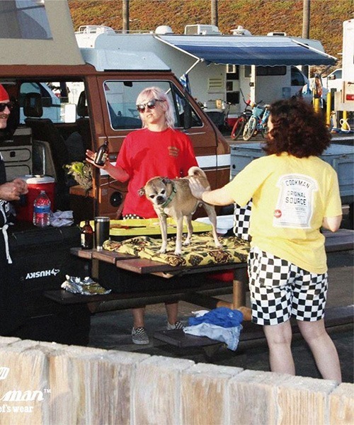 COOKMAN(クックマン)の「Cookman クックマン シェフショートパンツ ハーフパンツ イージーパンツ チェッカー(その他パンツ・メンズ・ブラック・SMALL/MEDIUM/LARGE/X-LARGE)」の3枚目の写真