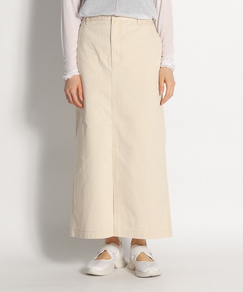 niko and...(ニコアンド)の「ツイルストレートスカート(スカート・レディース・ブラック/カーキ/アイボリー・MEDIUM/LARGE)」の7枚目の写真
