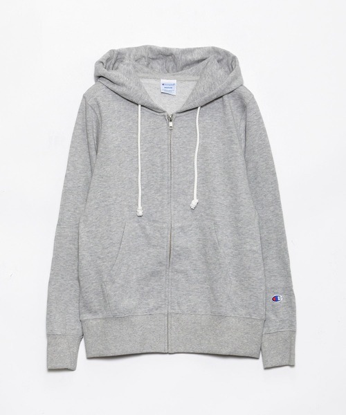 AS KNOW AS PINKY(アズノゥアズピンキー)の「Champion☆ZIPフーディー(パーカー・レディース・ネイビー/ミント/グレー/オフホワイト・M)」の1枚目の写真