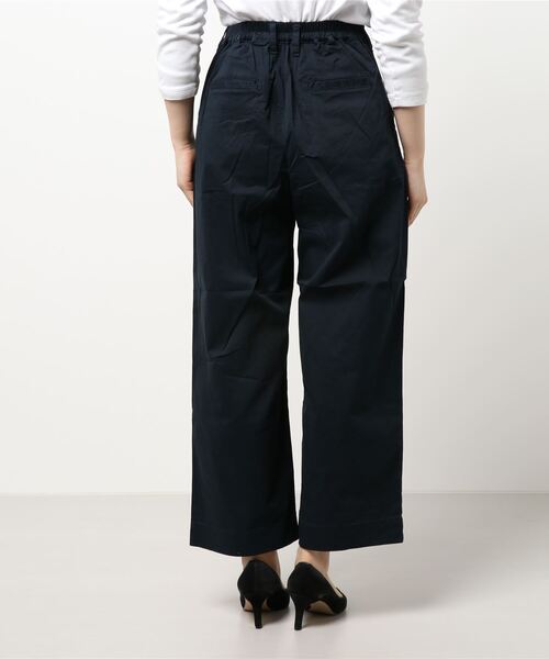 NICOLE white(ニコルホワイト)の「ワイドストレートパンツ(その他パンツ・レディース・カーキ/ベージュ/ネイビー・FREE)」の17枚目の写真