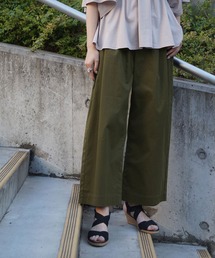 NICOLE white | ワイドストレートパンツ(その他パンツ)