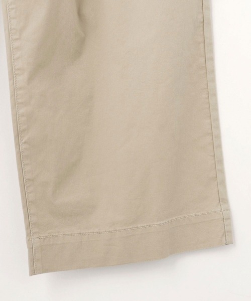 NICOLE white(ニコルホワイト)の「ワイドストレートパンツ(その他パンツ・レディース・カーキ/ベージュ/ネイビー・FREE)」の16枚目の写真