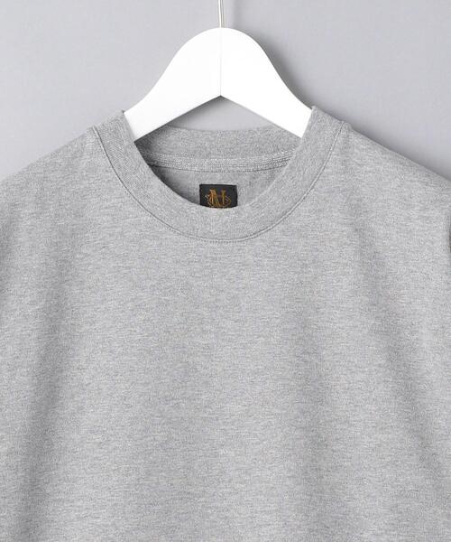 BATONER（バトナー）の「＜BATONER（バトナー）＞ 【別注】ハイカウント クルーネック（ニット/セーター・メンズ・ホワイト/グレー/コバルトブルー・3/2/1）」の14枚目の写真