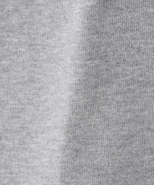 BATONER（バトナー）の「＜BATONER（バトナー）＞ 【別注】ハイカウント クルーネック（ニット/セーター・メンズ・ホワイト/グレー/コバルトブルー・3/2/1）」の18枚目の写真