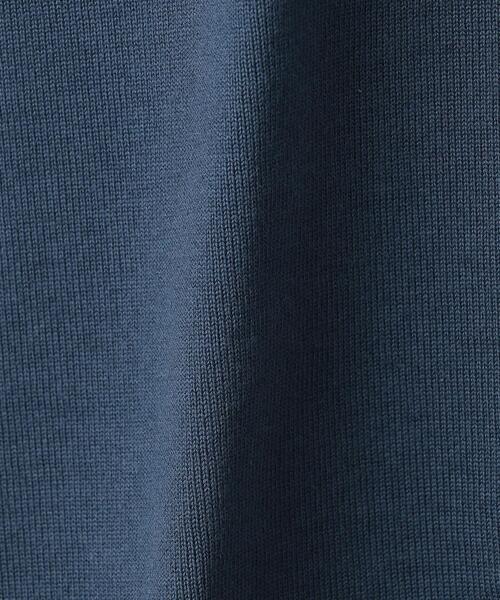 BATONER（バトナー）の「＜BATONER（バトナー）＞ 【別注】ハイカウント クルーネック（ニット/セーター・メンズ・ホワイト/グレー/コバルトブルー・3/2/1）」の20枚目の写真