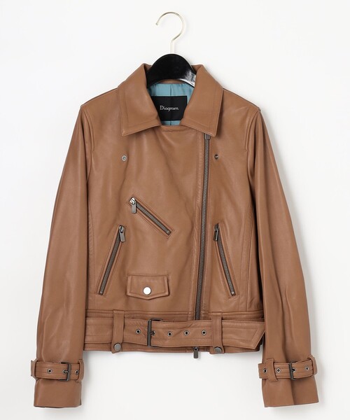 セール】ベルト付ライダースジャケット（ライダースジャケット