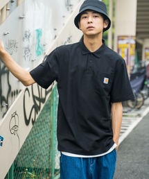WEGO/CARHARTT Polo半袖Tシャツ