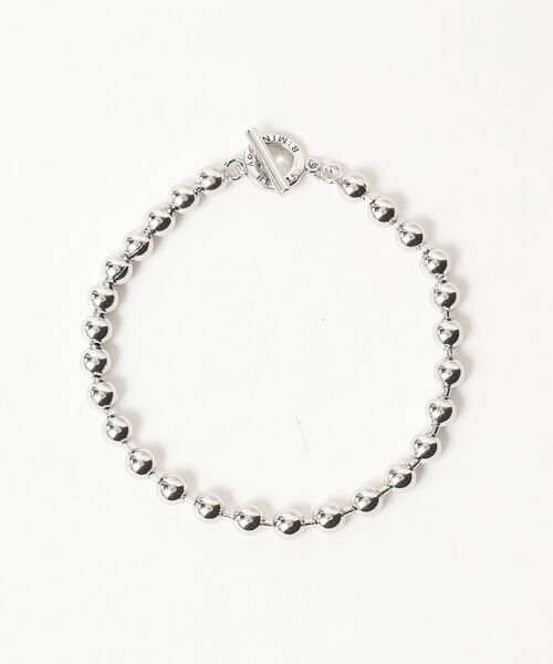B:MING by BEAMS（ビーミングバイビームス）の「B:MING by BEAMS / ボールチェーン ブレスレット（ブレスレット・メンズ・シルバー・ONE SIZE）」の2枚目の写真