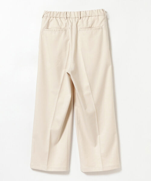 BeAMS DOT（ビームスドット）の「【WEB限定】BeAMS DOT / ワイド センタープレスパンツ（スラックス・メンズ・ブラック/オフホワイト/ブルー系その他・SMALL/MEDIUM/LARGE）」の17枚目の写真