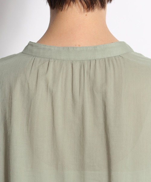niko and...（ニコアンド）の「2WAYティアードボイルチュニック（シャツ/ブラウス・レディース・オフホワイト/オリーブ/ブラック・FREE）」の21枚目の写真