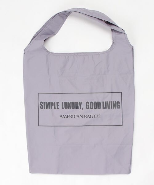AMERICAN RAG CIE（アメリカンラグシー）の「ポータブルエコバッグ（エコバッグ/サブバッグ・レディース・ダークグリーン/ダークブルー/サックスブルー/オレンジ/ブルー/グレー/ライラック/レッド/ブルーグリーン/ライトグレー/ボルドー/イエロー・FREE）」の13枚目の写真