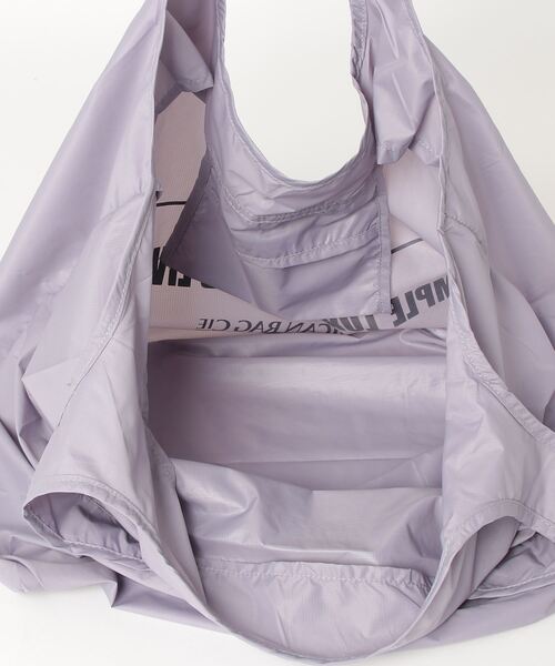 AMERICAN RAG CIE（アメリカンラグシー）の「ポータブルエコバッグ（エコバッグ/サブバッグ・レディース・ダークグリーン/ダークブルー/サックスブルー/オレンジ/ブルー/グレー/ライラック/レッド/ブルーグリーン/ライトグレー/ボルドー/イエロー・FREE）」の15枚目の写真