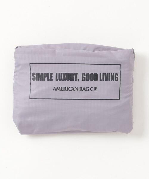 AMERICAN RAG CIE（アメリカンラグシー）の「ポータブルエコバッグ（エコバッグ/サブバッグ・レディース・ダークグリーン/ダークブルー/サックスブルー/オレンジ/ブルー/グレー/ライラック/レッド/ブルーグリーン/ライトグレー/ボルドー/イエロー・FREE）」の16枚目の写真