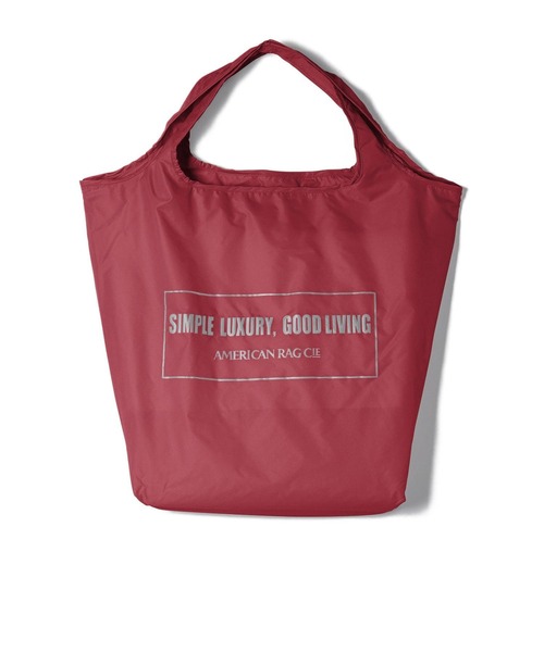 AMERICAN RAG CIE（アメリカンラグシー）の「ポータブルエコバッグ（エコバッグ/サブバッグ・レディース・ダークグリーン/ダークブルー/サックスブルー/オレンジ/ブルー/グレー/ライラック/レッド/ブルーグリーン/ライトグレー/ボルドー/イエロー・FREE）」の12枚目の写真