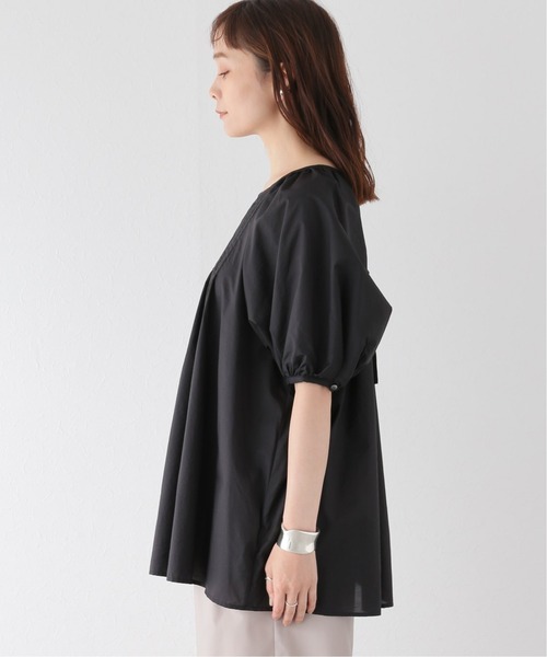 JOURNAL STANDARD（ジャーナルスタンダード）の「ペーパーローンバックコンシャスブラウス（シャツ/ブラウス・レディース・ブラック/ブラウン・FREE）」の13枚目の写真