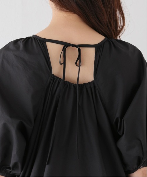 JOURNAL STANDARD（ジャーナルスタンダード）の「ペーパーローンバックコンシャスブラウス（シャツ/ブラウス・レディース・ブラック/ブラウン・FREE）」の7枚目の写真