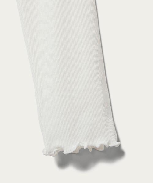 UNITED ARROWS（ユナイテッドアローズ）の「UWSC テレコ リブ ハイネック カットソー †（Tシャツ/カットソー・レディース・ブラック/オフホワイト/ライム/ピンク・FREE）」の22枚目の写真