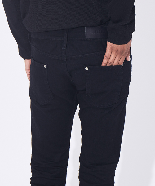 5351 POUR LES HOMMES（ゴーサンゴーイチプールオム）の「スーパーストレッチ フレア デニム 【GET BACK】（デニムパンツ・メンズ・ブラック/インディゴブルー・44/46/48/50）」の6枚目の写真