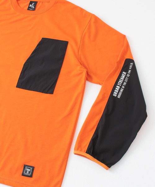 URBAN RESEARCH DOORS（アーバンリサーチドアーズ）の「JACKALL KIRIKAE LONG-SLEEVE T-SHIRTS（Tシャツ/カットソー・メンズ・オレンジ/グリーン/ホワイト系その他・MEDIUM/LARGE）」の8枚目の写真