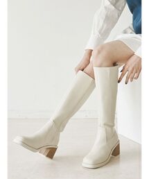 MURUA | ラウンドロングブーツ(ブーツ)