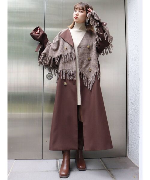 MURUA（ムルーア）の「ラウンドロングブーツ（ブーツ・レディース・ブラック/ブラウン/アイボリー・35/36/37）」の11枚目の写真