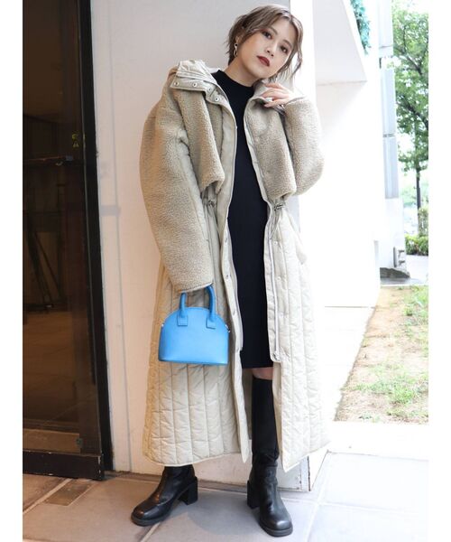 MURUA（ムルーア）の「ラウンドロングブーツ（ブーツ・レディース・ブラック/ブラウン/アイボリー・35/36/37）」の20枚目の写真